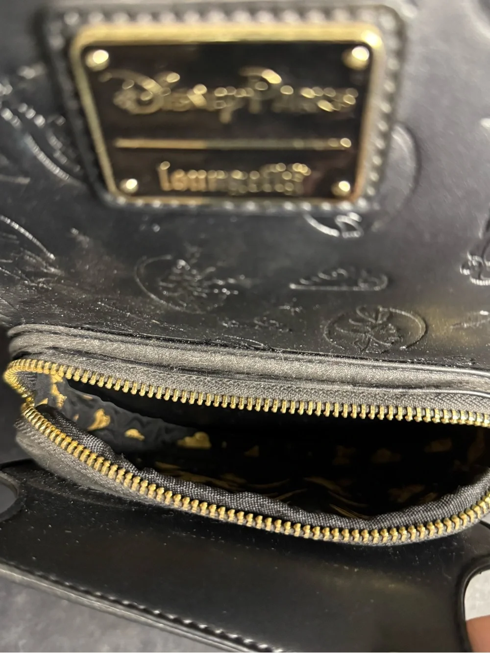 Disney Black and Gold Zodiac Mini Backpack by Loungefly